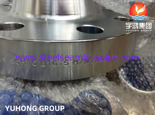 ASTM A182 ASME SA182 F347L Flange de cuello de soldadura RF forjado para calderas supercríticas