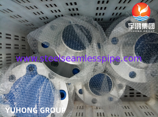 ASTM A182 ASME SA182 F347L Flange de cuello de soldadura RF forjado para calderas supercríticas