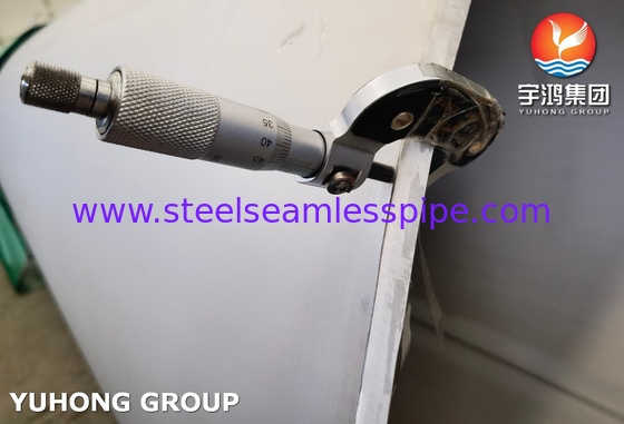 ASTM A358 / ASME SA358 TP316L Tubo soldado de acero inoxidable encurtido y recocido para gas químico de petróleo