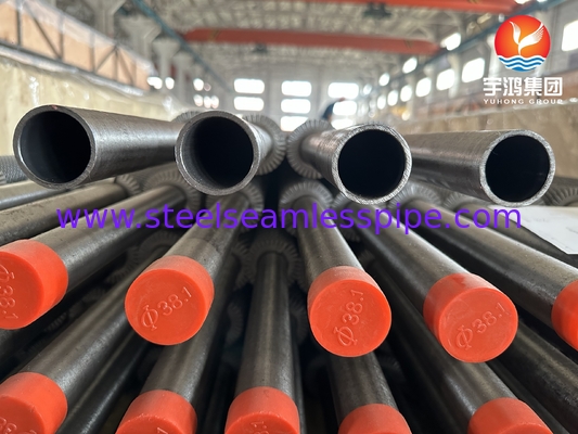 ASME SA213 T22 Tubos de aleación de acero HFW con aletas dentadas para proyectos de refinerías
