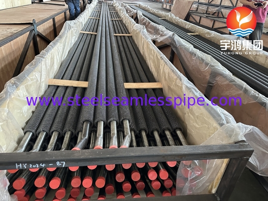 ASME SA213 T22 Tubos de aleación de acero HFW con aletas dentadas para proyectos de refinerías