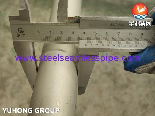 EN10216-5 D2/T1 1.4404 316L Tubo sin costuras de acero inoxidable con bajo contenido de carbono