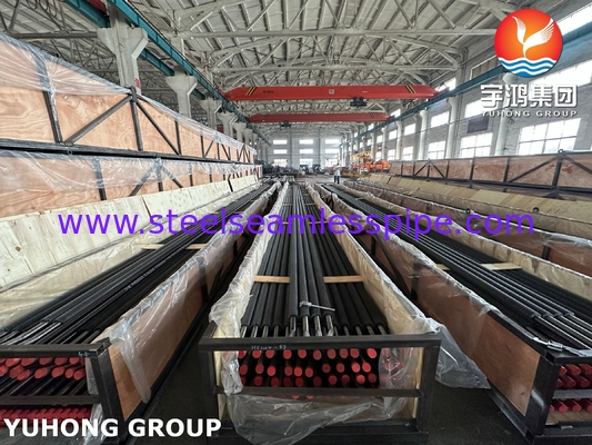 ASTM A213 T11 Tubo sin costura de acero de aleación HFW tubo de aleta serrillada para petróleo y refinería