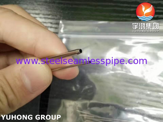 Tubo capilar de acero inoxidable 304 316 Tubo de electrodo no estándar personalizado para batería de litio