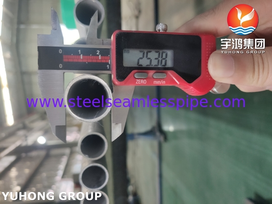 Tubo de intercambiador de calor sin costura de acero inoxidable ASTM A213 TP347