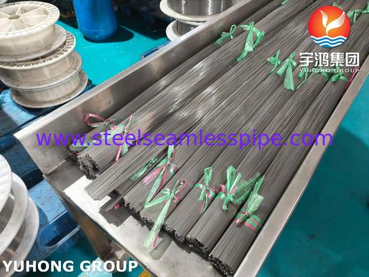 Tubo capilar de alta precisión de acero inoxidable SUS304 para instrumentos de endoscopia médica