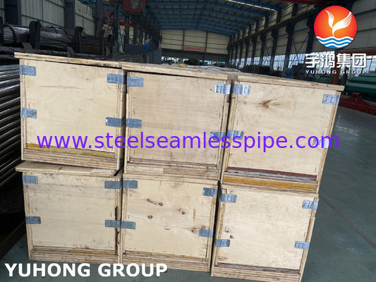EN10216-2 P235GH Tubo sin costuras de acero al carbono para intercambiadores de calor