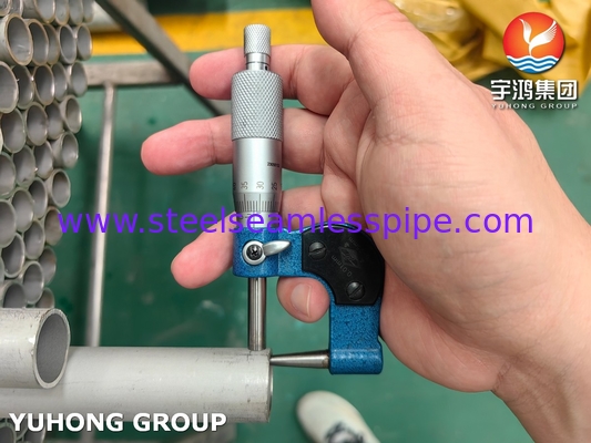 Tubo sin costura de acero inoxidable ASME SA213 TP304 S30400 para calderas