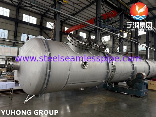 Contenedor de presión de separador a baja temperatura Normas ASME Material de revestimiento de acero al carbono / acero inoxidable