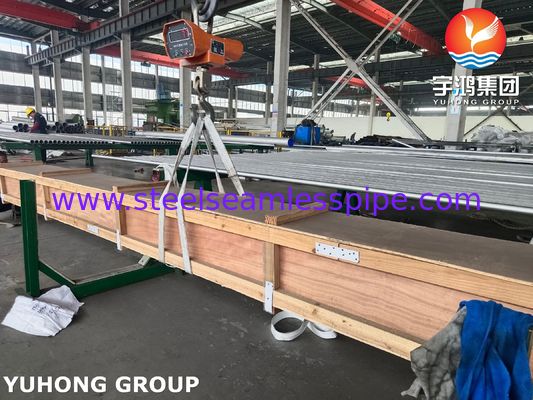 Tubo sin costura de acero inoxidable ASME SA213 TP321 S32100 para sobrecalentador
