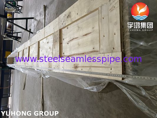 Tubo sin costura de acero inoxidable ASME SA213 TP321 S32100 para sobrecalentador