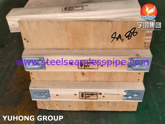 Tubo sin costura de acero inoxidable ASME SA312 TP304 / TP304L para servicio a alta temperatura