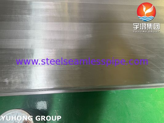 Placa revestida con explosivos ASME SA516 Gr.70 Acero al carbono, revestimiento ASME SB127 Monel 400