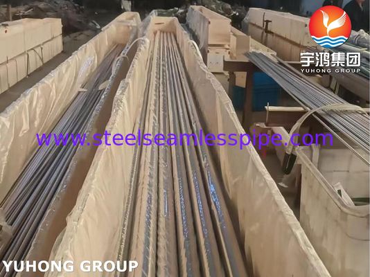 Tubo sin costura recocido brillante de acero inoxidable ASME SA312 TP310S para tuberías petroquímicas