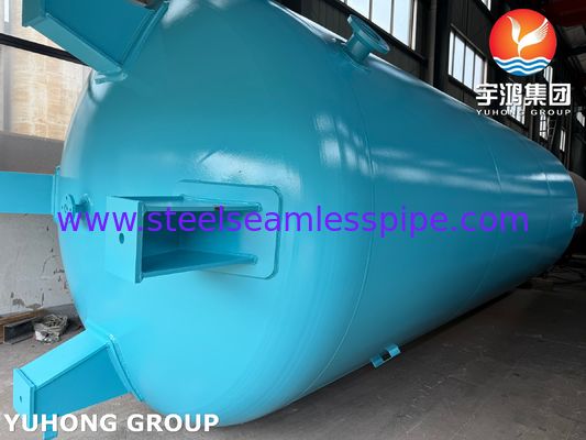 ASME SA516 GR.70 Vaso de presión de soldadura para entornos industriales exigentes diseñado de acuerdo con ASME VIII IBC 2018 ASCE 7 NACE