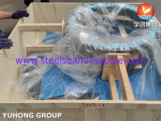 Brida de cuello soldado de acero al carbono ASTM A105 - Serie B B16.47, Clase 300/600, Conexión de tubería