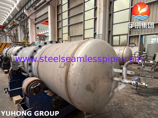 Intercambiadores de calor gas-gas T22 tipo BEP ASME VIII División 2 Clase 2