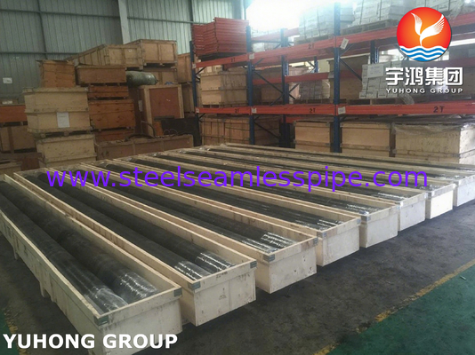 Tubería sin costura de acero al carbono API 5L X65 revestida con Inconel 625