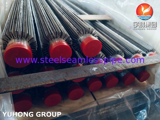 Tubo de aleta de unión longitudinal ASTM A213 TP316L para sistemas de refrigeración de refrigeradores de aceite