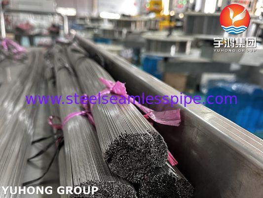 Tubos hipodérmicos de acero inoxidable de alta precisión para inyecciones médicas ISO9626 SUS304