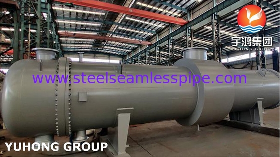 API 660 Intercambiador de calor de concha y tubo TEMA Estándar ASME U Estampilla ASME VIII