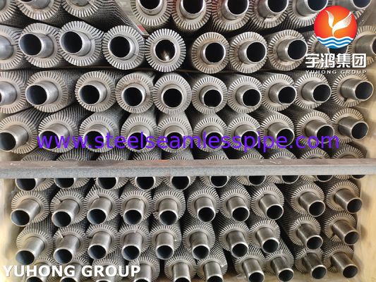 ASME SA192 Tubo de aleta serrillada para el sistema de recuperación de calor residual