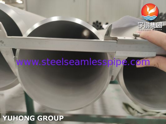 Tubería de acero inoxidable dúplex ASTM A790 S31803 para proyecto industrial