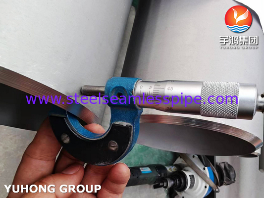 Tubería de acero inoxidable dúplex ASTM A790 / ASME SA790 S31803