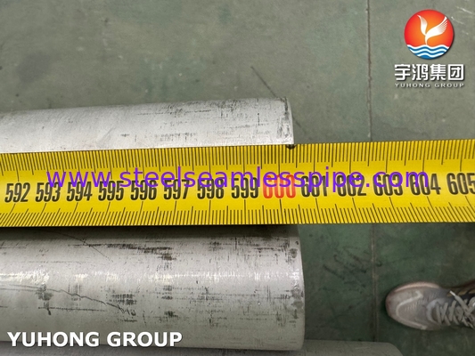 ASME SB407 UNS N08811 Tubo sin costura de aleación de níquel, hierro y cromo para tuberías industriales de alta temperatura