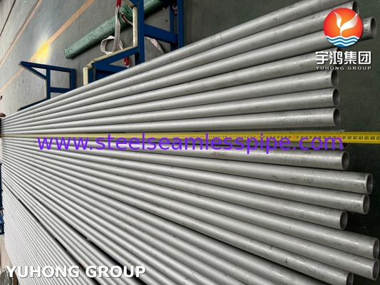 ASME SB407 UNS N08811 Tubo sin costura de aleación de níquel, hierro y cromo para tuberías industriales de alta temperatura