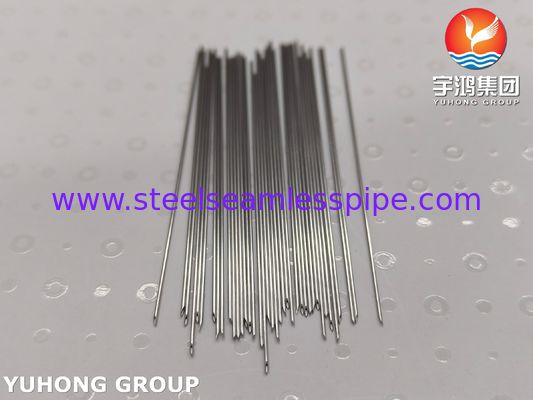 Tubo de aguja de permanencia intravenosa de acero inoxidable de grado médico SUS304, punta con corte posterior