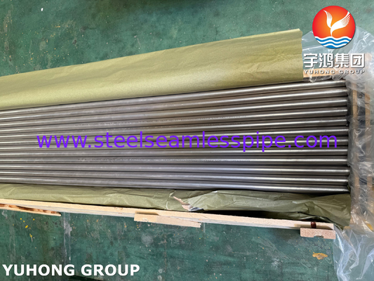 ASTM B111 Tubo de cobre níquel C71500 Resistencia superior a la corrosión en agua de mar para intercambiadores de calor