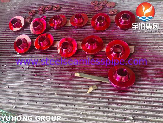 Bridas de acero inoxidable ASTM A182 F321H para servicio a alta temperatura