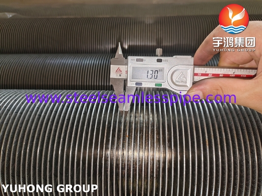 Tubo de aleta sólida ASTM A335 P9 Material de aleta CS Generador de vapor de recuperación de calor