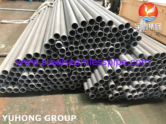 Tubo sin costura de acero inoxidable ferrítico martensítico ASTM A268 TP430Ti