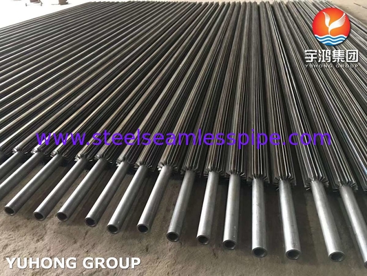 Tubo aleteado longitudinal ASTM SA210 Gr A1 con aleta de acero al carbono para intercambiador de calor