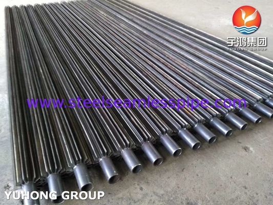 Tubo aleteado longitudinal ASTM SA210 Gr A1 con aleta de acero al carbono para intercambiador de calor