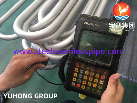 ASTM B444 aleación 625 tubos U-Bend Tamaños personalizados para condensadores sistemas de gas de petróleo en alta mar