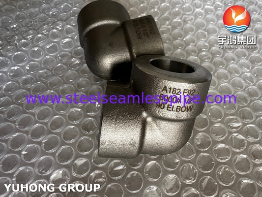 ASTM A182 F92 Acero de aleación forjado 90 grados Codo 2 pulgadas B16.11
