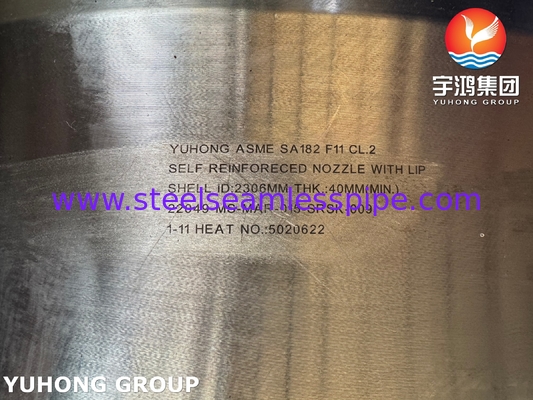 ASTM A182 F11 Cl.2 Boquilla de auto-refuerzo Sistemas de tuberías de alta temperatura y alta presión y recipientes a presión.
