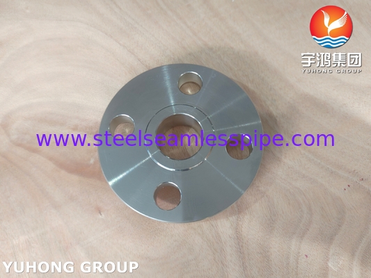 Brida deslizante de acero inoxidable ASTM A182 F316Ti / UNS S31635 B16.5 SORF