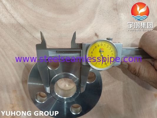 Brida deslizante de acero inoxidable ASTM A182 F316Ti / UNS S31635 B16.5 SORF