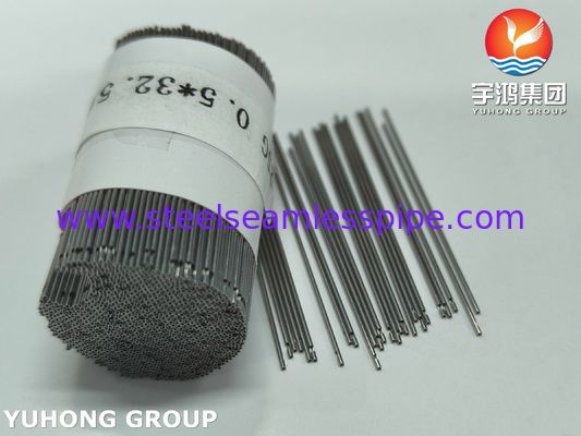 25G*32.5MM tubo de aguja dental de hierro inoxidable médico de agujero único de riego ISO9626 SUS304