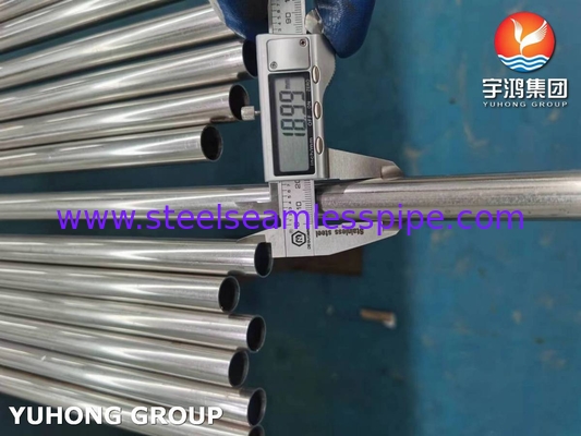 Tubos soldados de acero inoxidable ASTM A249 TP310S para generación de energía