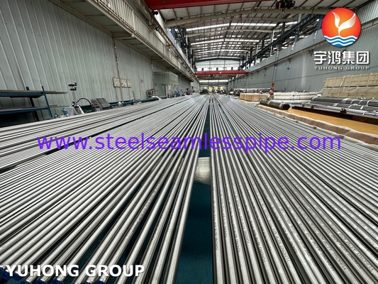 Tubos soldados de acero inoxidable ASTM A249 TP310S para generación de energía