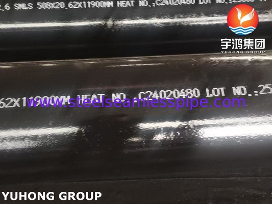Tubería de acero al carbono sin costura ASME SA333 Grado 6 para baja temperatura