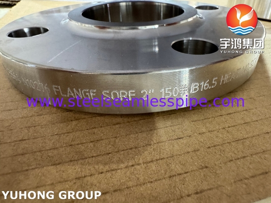 Brida deslizante RF ASTM B564 UNS N10276 C276 para residuos industriales peligrosos