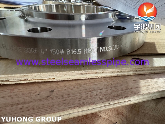 Brida deslizante RF ASTM B564 UNS N10276 C276 para residuos industriales peligrosos