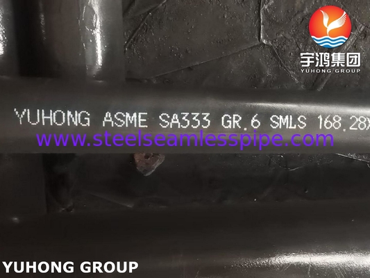 Tubería de aleación sin costura ASTM A333 Gr.6 para sistemas de refrigeración industrial grandes