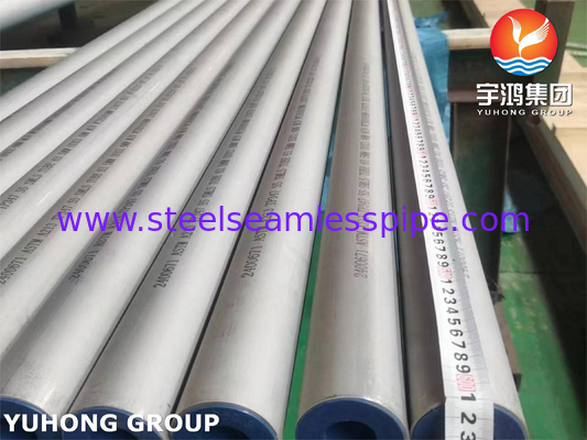 Tubo sin costura de acero inoxidable ASTM A213 TP347 UNS S34700 para intercambiador de calor